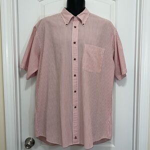 Nordstrom Men’s Red & White Stripe Shirt